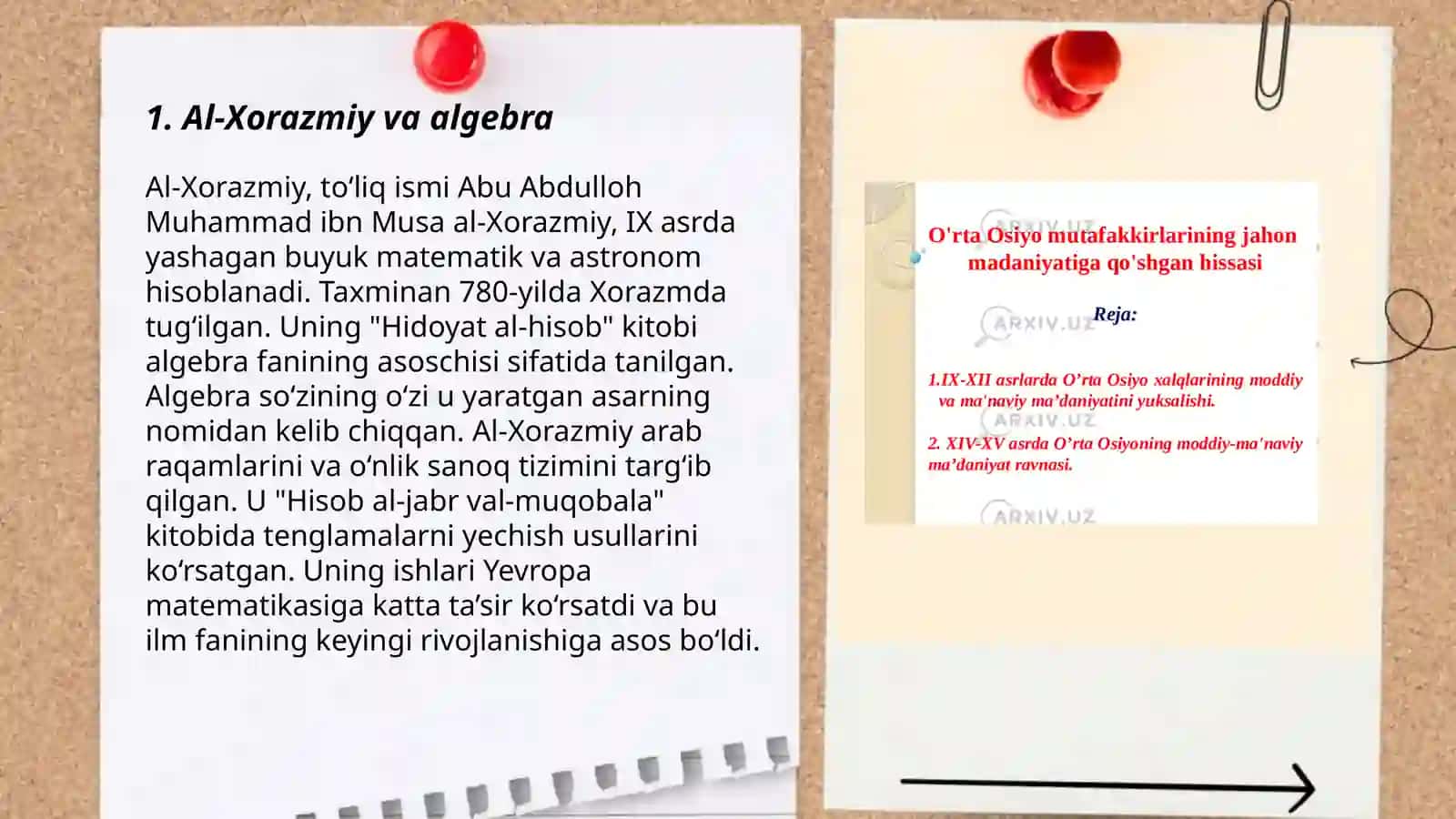 Òrta asr sharq allomalarining matematikaga qòshigan hissalari 3