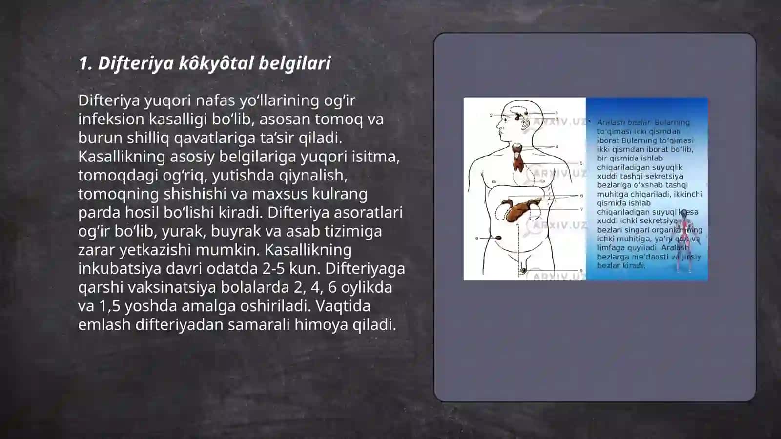 Difteriya kôkyôtal haqida malumot 3
