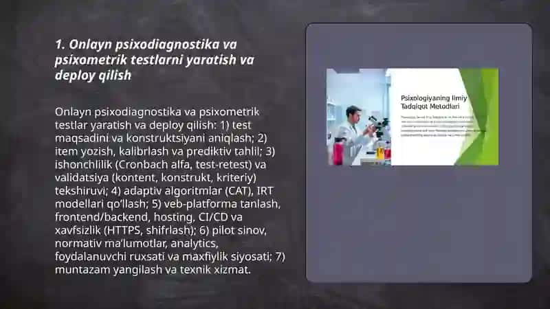 Psixologiyada informatika yaratish 3