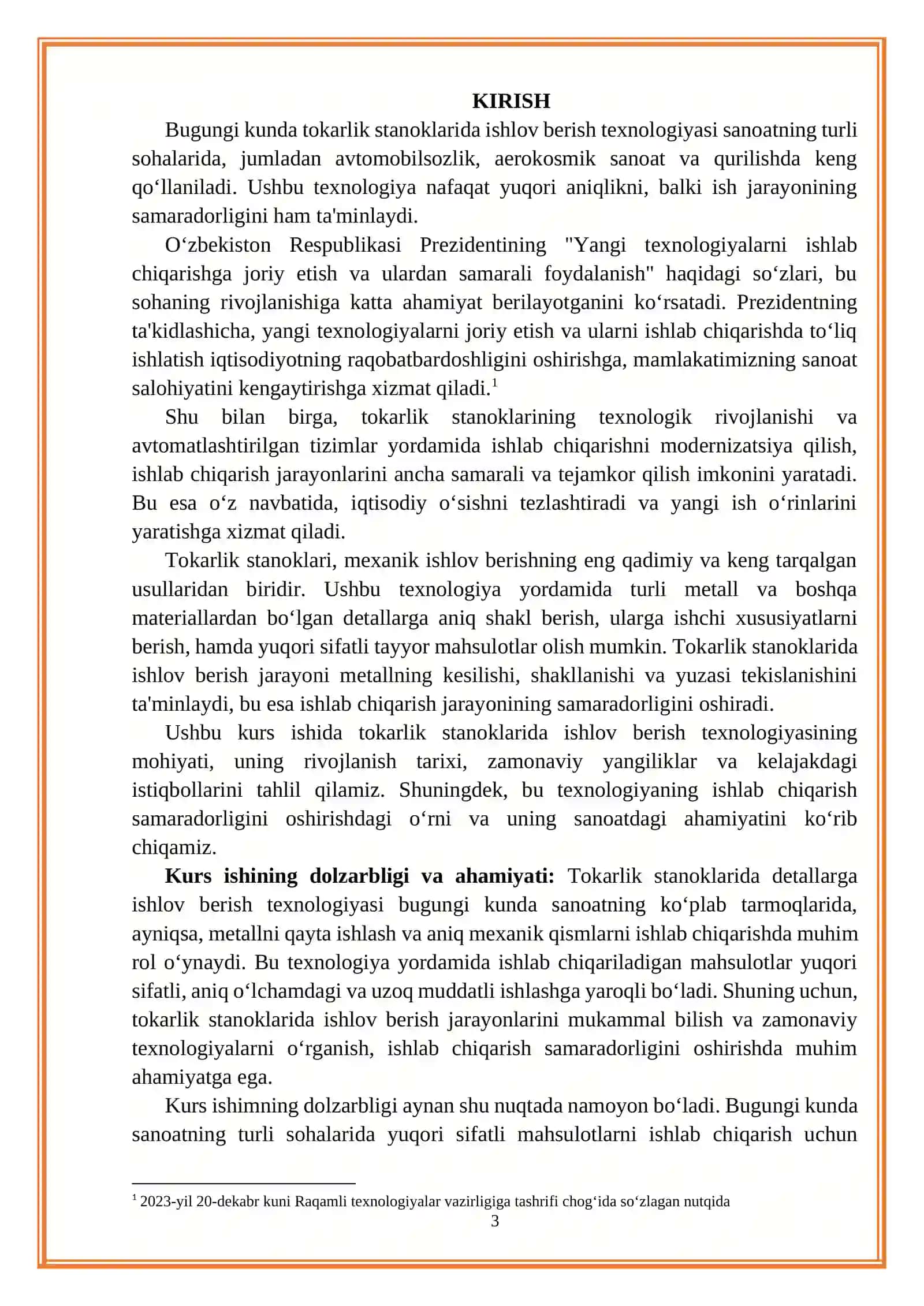 Tokarlik stanoklarida detallarga ishlov berish texnologiyasi 3