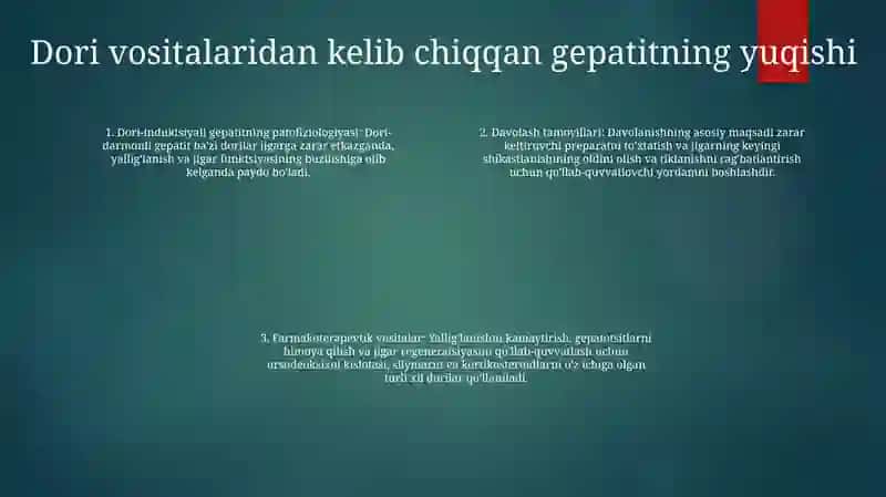 Gepatitlarni Davolash 3