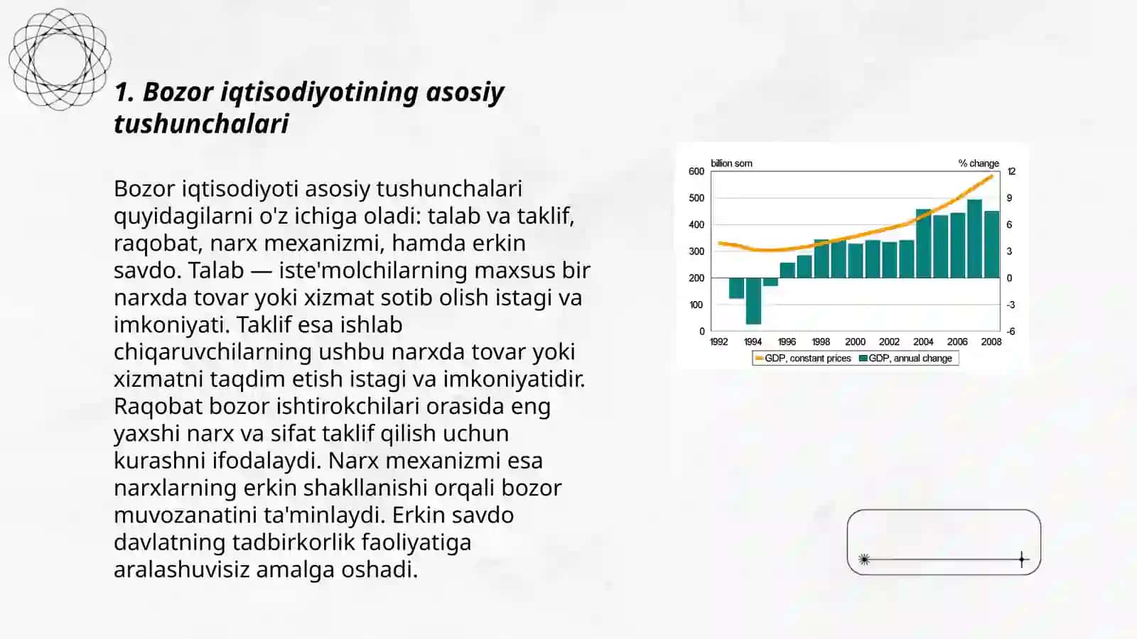 Bozor iqtisodiyotining asosiy tushunchalari 3