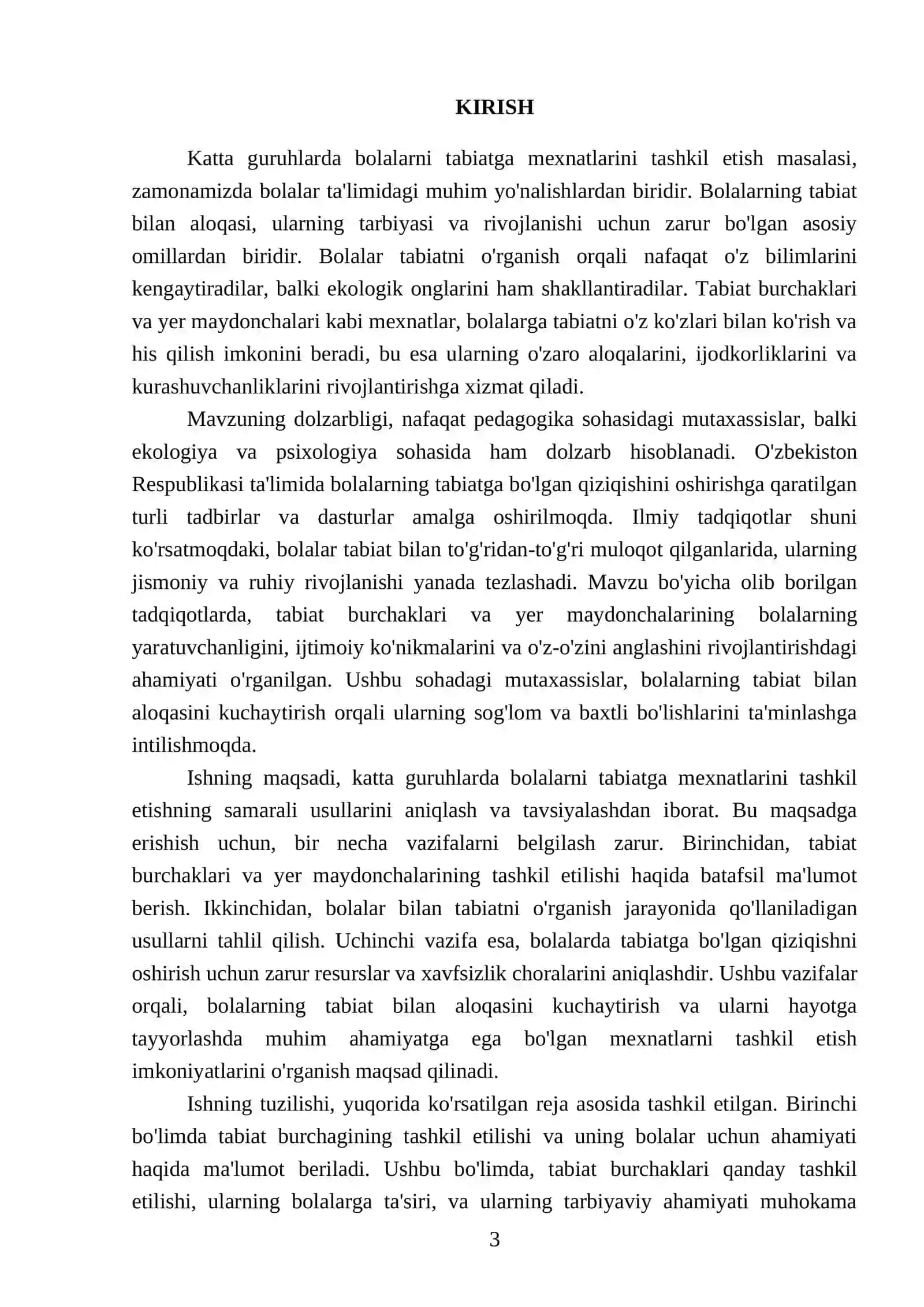 SOTVOLDOYEVA MADINABONUNING TABIAT BILAN TANISHTIRISH METODIKASI FANIDAN TAYYORLAGAN MUSTAQIL ISHI 3