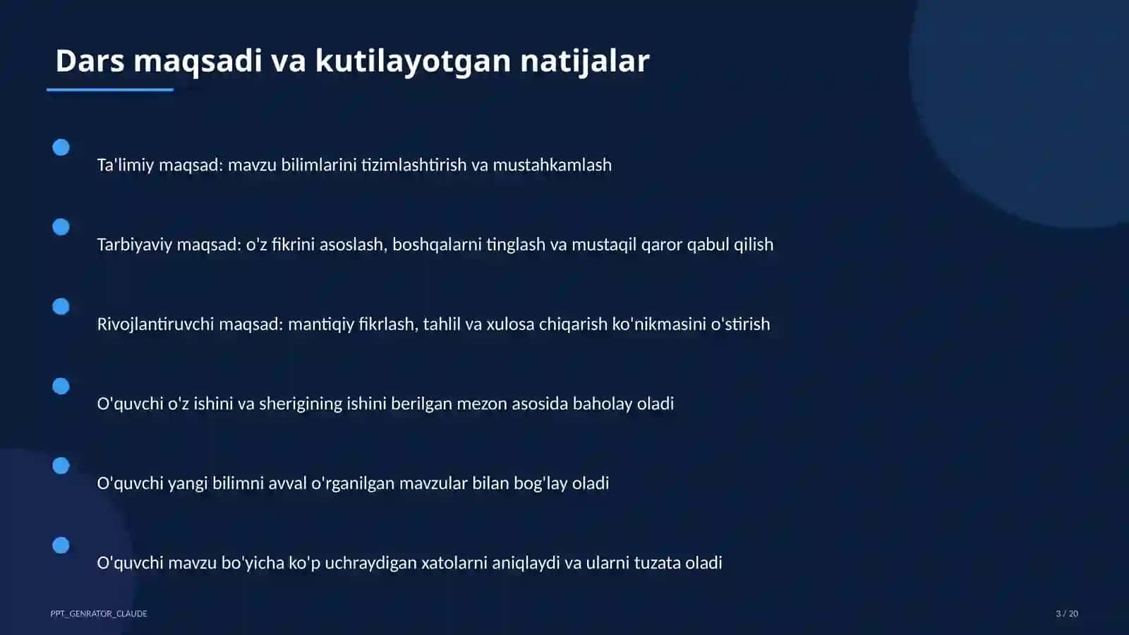 Hosila va uning geometrik ma'nosi (11-sinf) 3