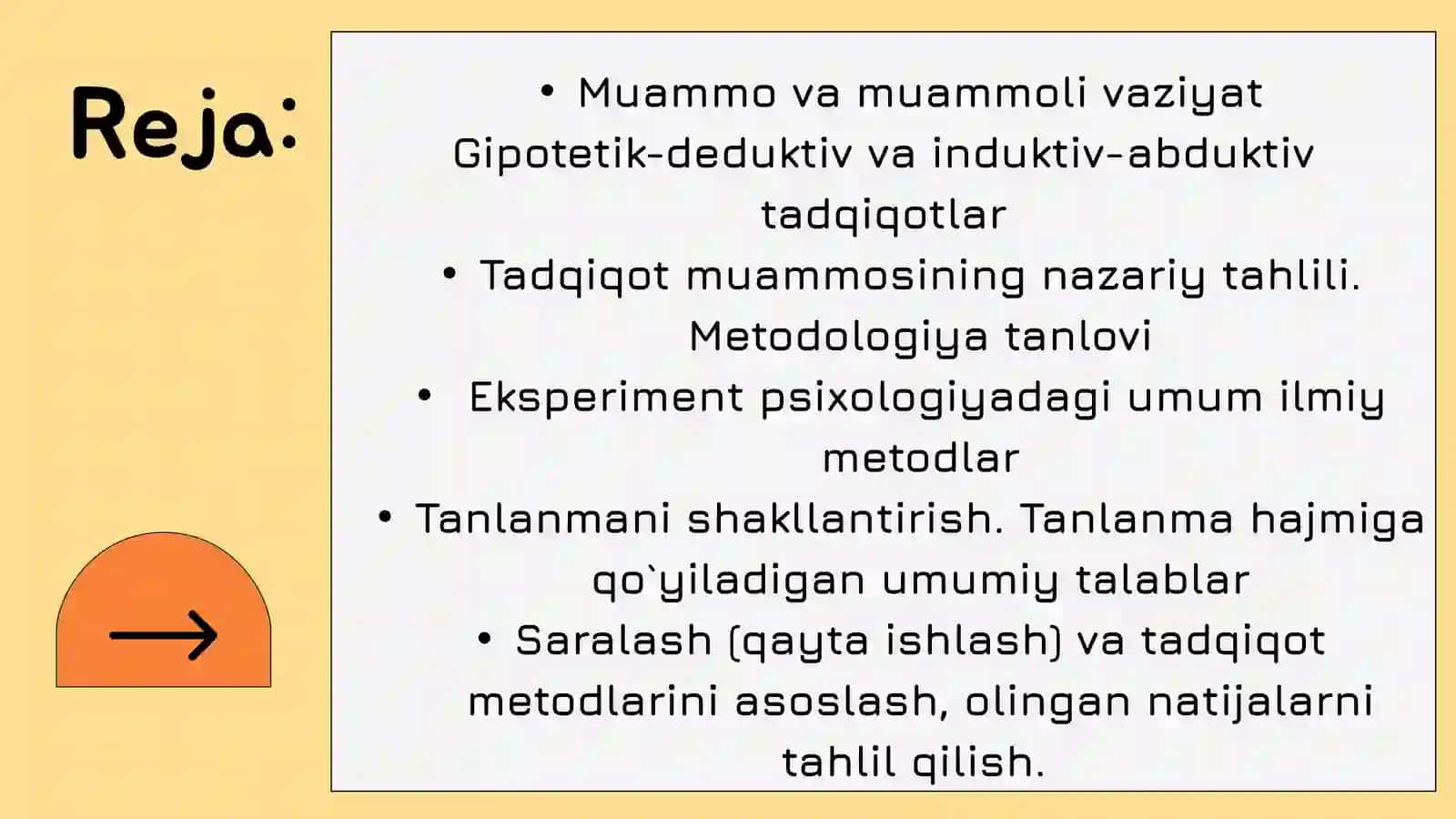 Psixologik tadqiqotni rejalashtirish 3
