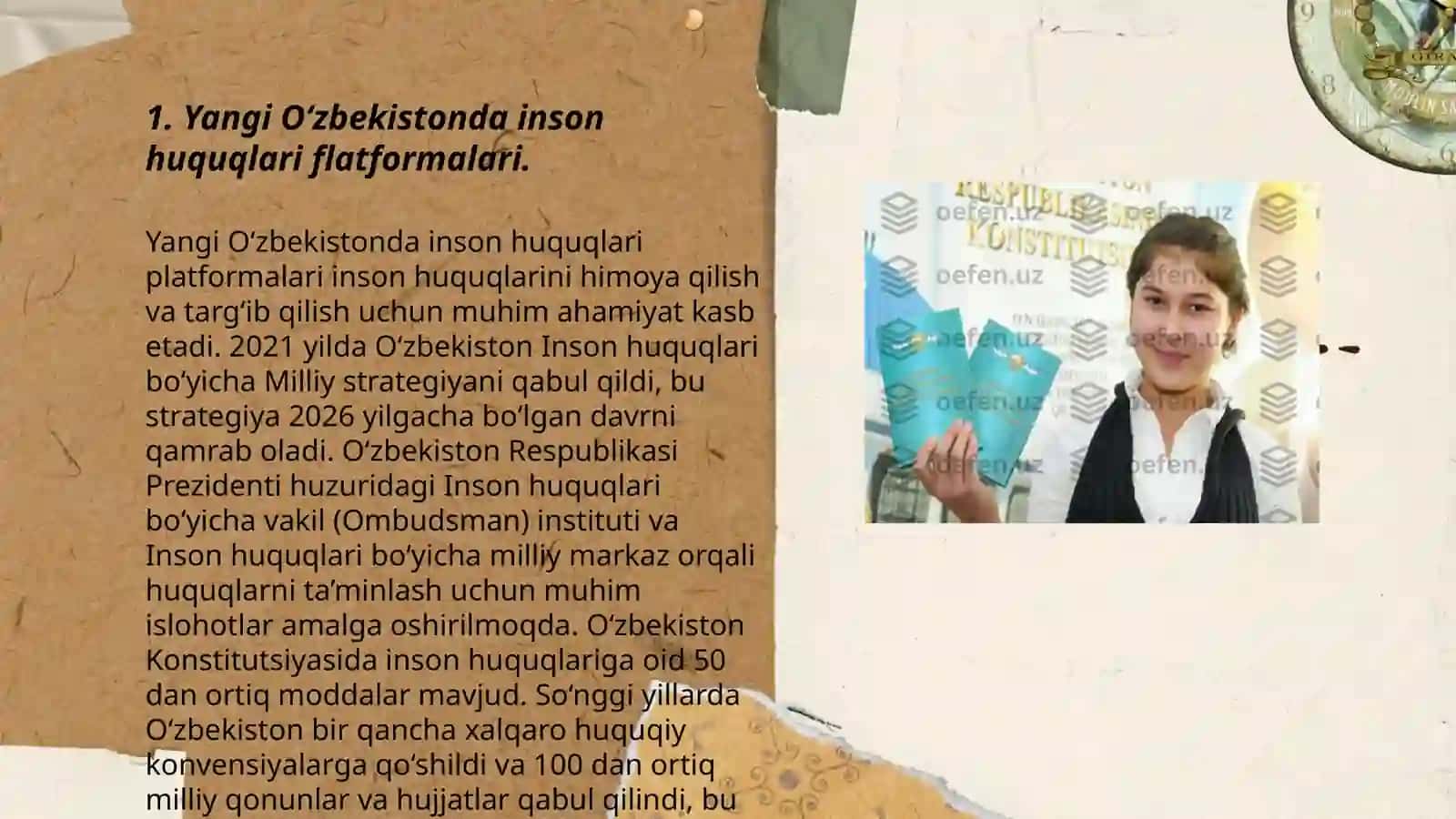 Yangi O‘zbekistonda inson haq-huquqlari va erkinliklari kafolatining yaratilishi 3
