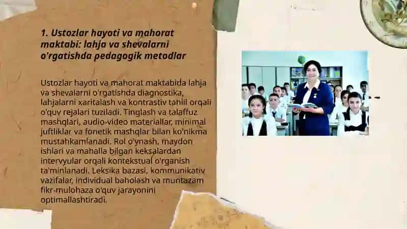 Ustozlar hayoti - mahorat maktabi 3