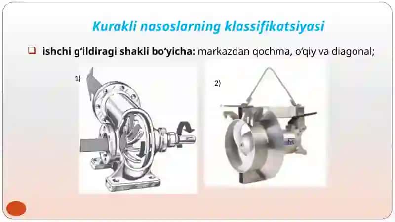 Kuraklinasoslarningturlari, tuzilishi va ishlash prinsipi 3