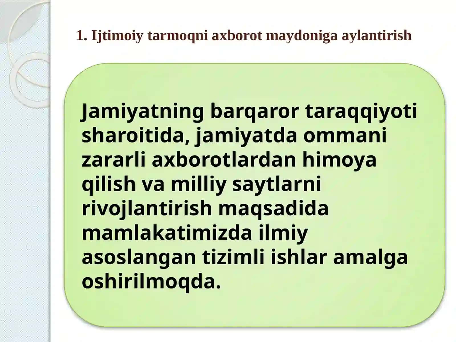Ijtimoiytarmoqlardagi axborot xurujlari va tahdidlar 3