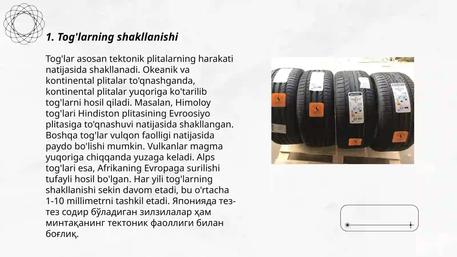 Materiklar relyefi, orografiyasi 3