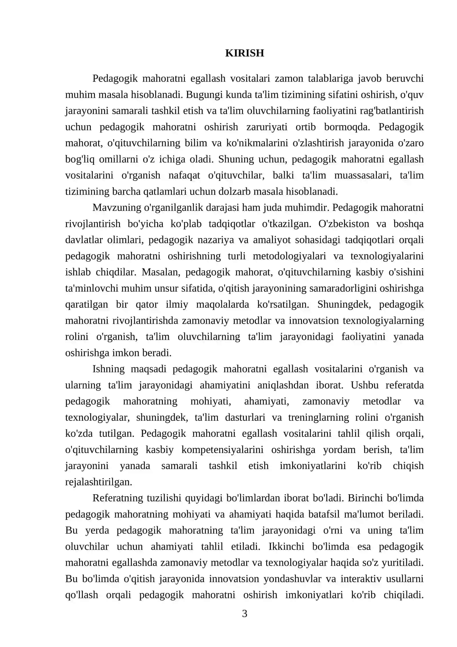 Pedagogik mahoratni egallash vositalari 3