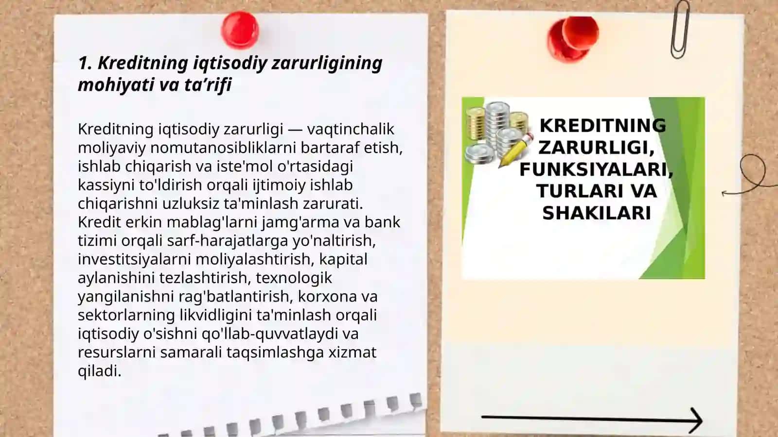 Kreditning iqtisodiy zarurligi 3