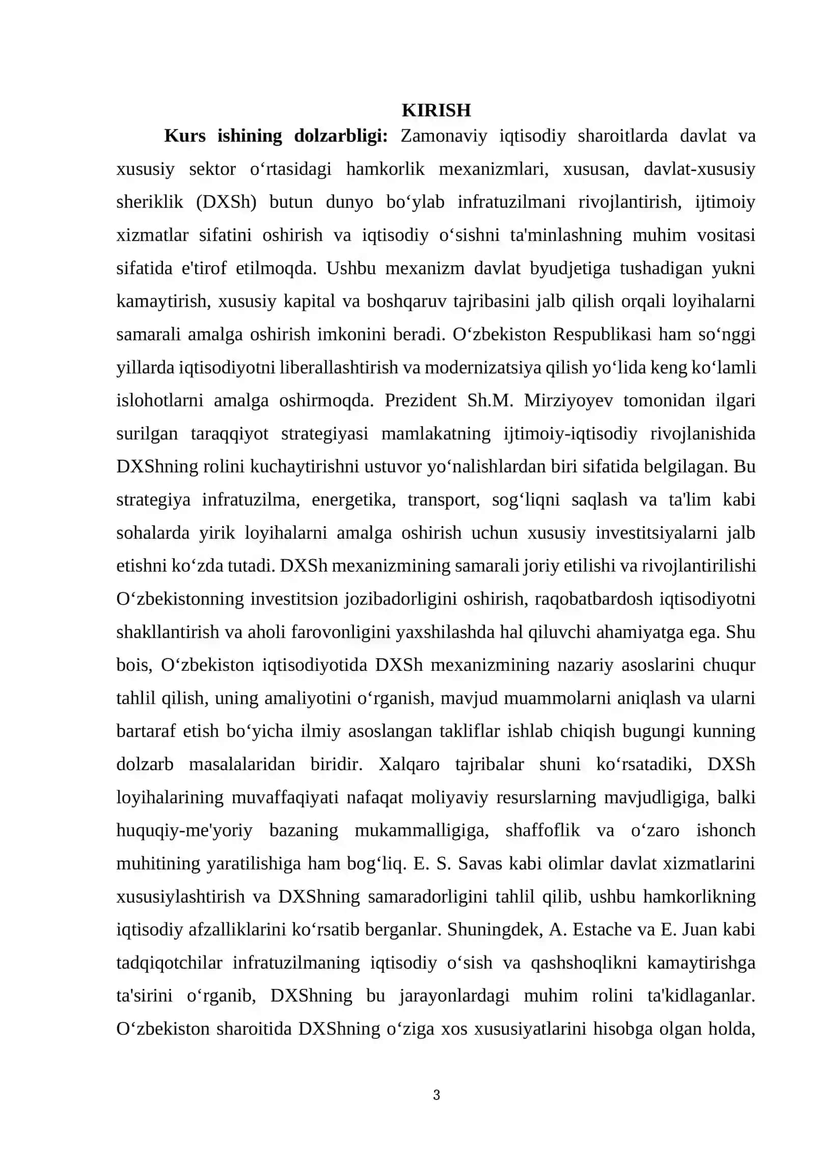 O'ZBEKISTON IQTISODIYOTIDA DAVLAT XUSUSIY SHERIKLIK MEXANIZMI 3