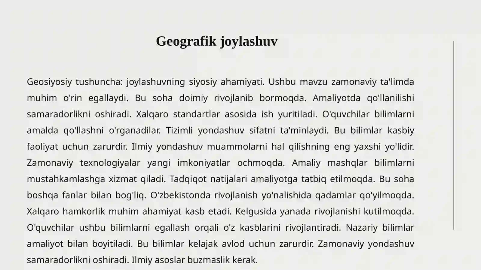 O'ZBEKISTON GEOSIYOSIY 3