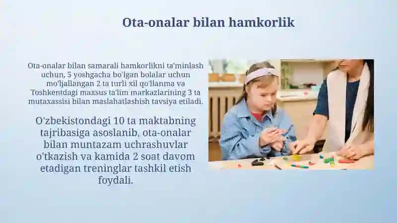 Inklyuziv ta'lim uchun tayyorgarlik 3