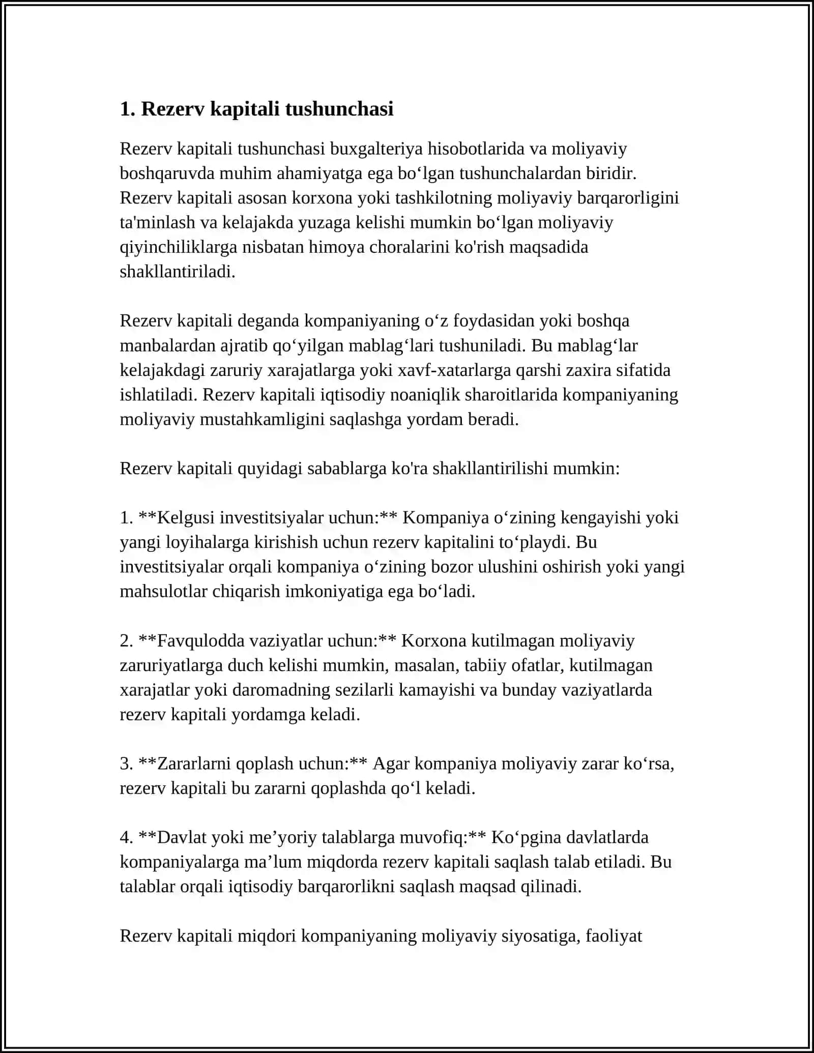 REZERV KAPITALI HISOBI 3