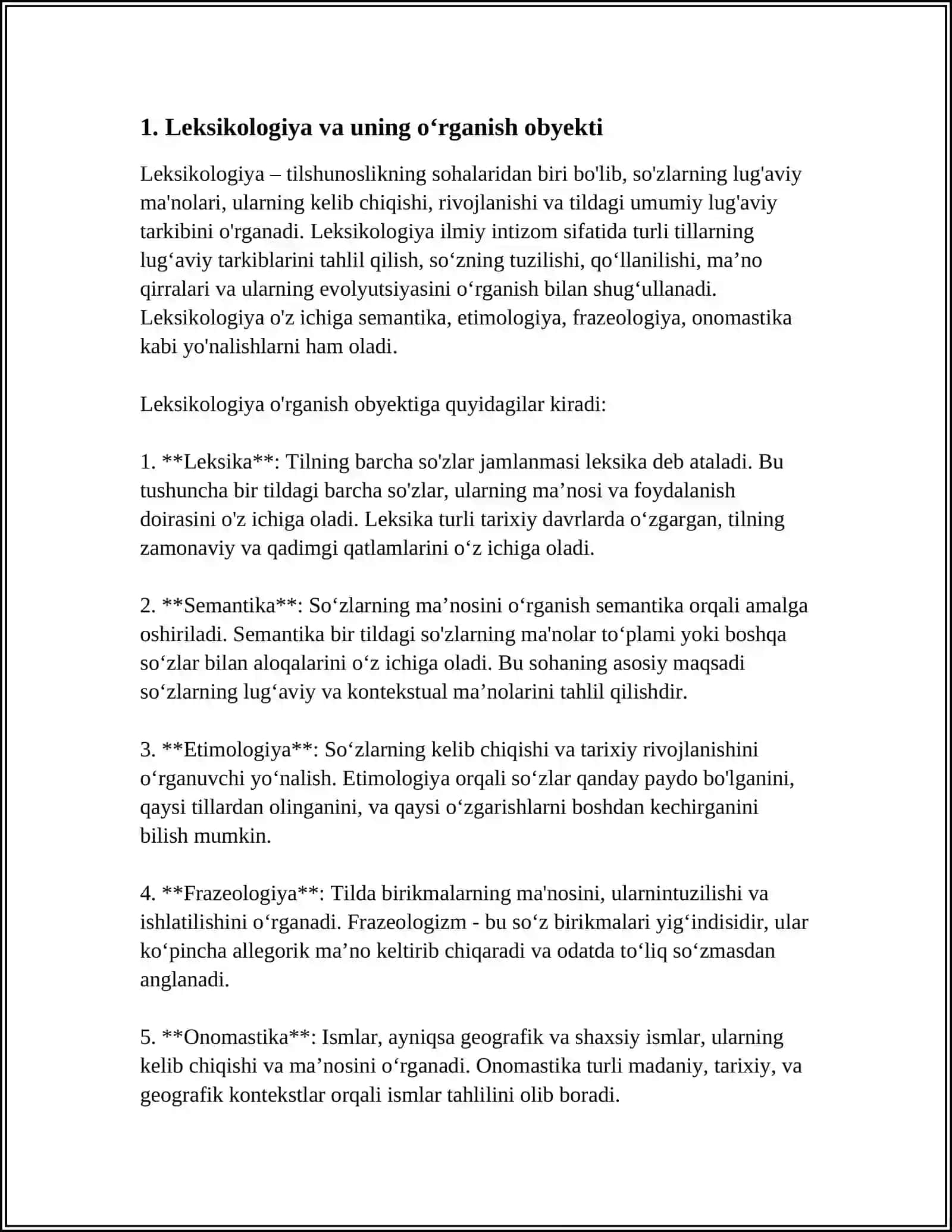 ONA TILIDA LIKSIKALOGIYA 3