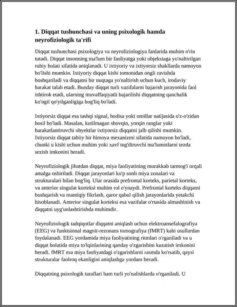 DIQQAT HAQIDA TUSHUNCHA VA UNING NEYRO FIZIOLOGIK ASOSLARI 3