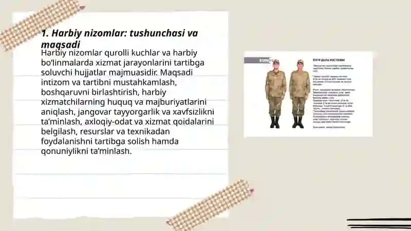 Harbiy nizomlar: tushunchasi va maqsadi 3