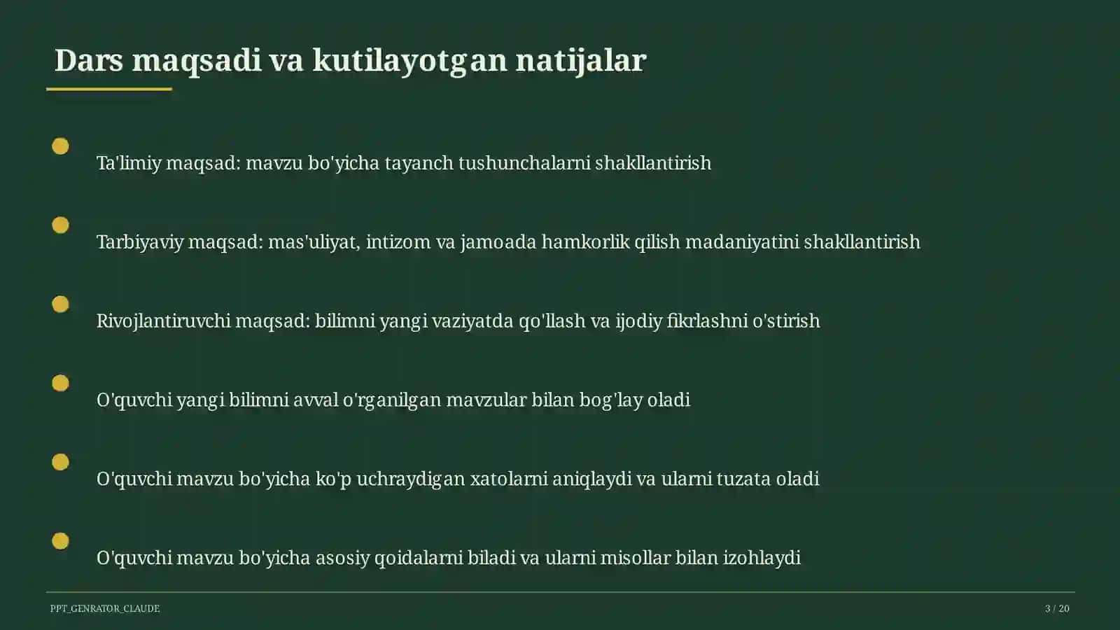 Rus tilida kelishiklar tizimi: umumlashtirish (6-sinf) 3