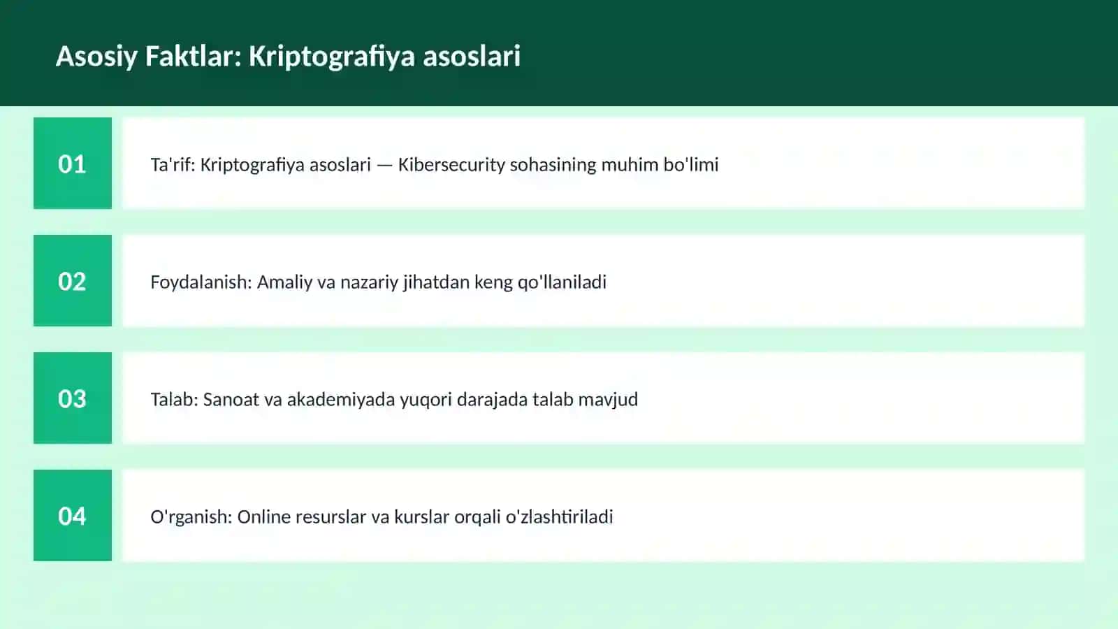 Kriptografiya asoslari 3