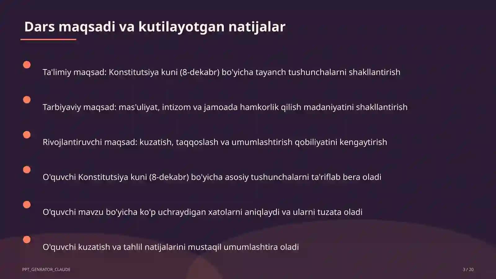 Sinf soati va tarbiyaviy tadbirlar 3