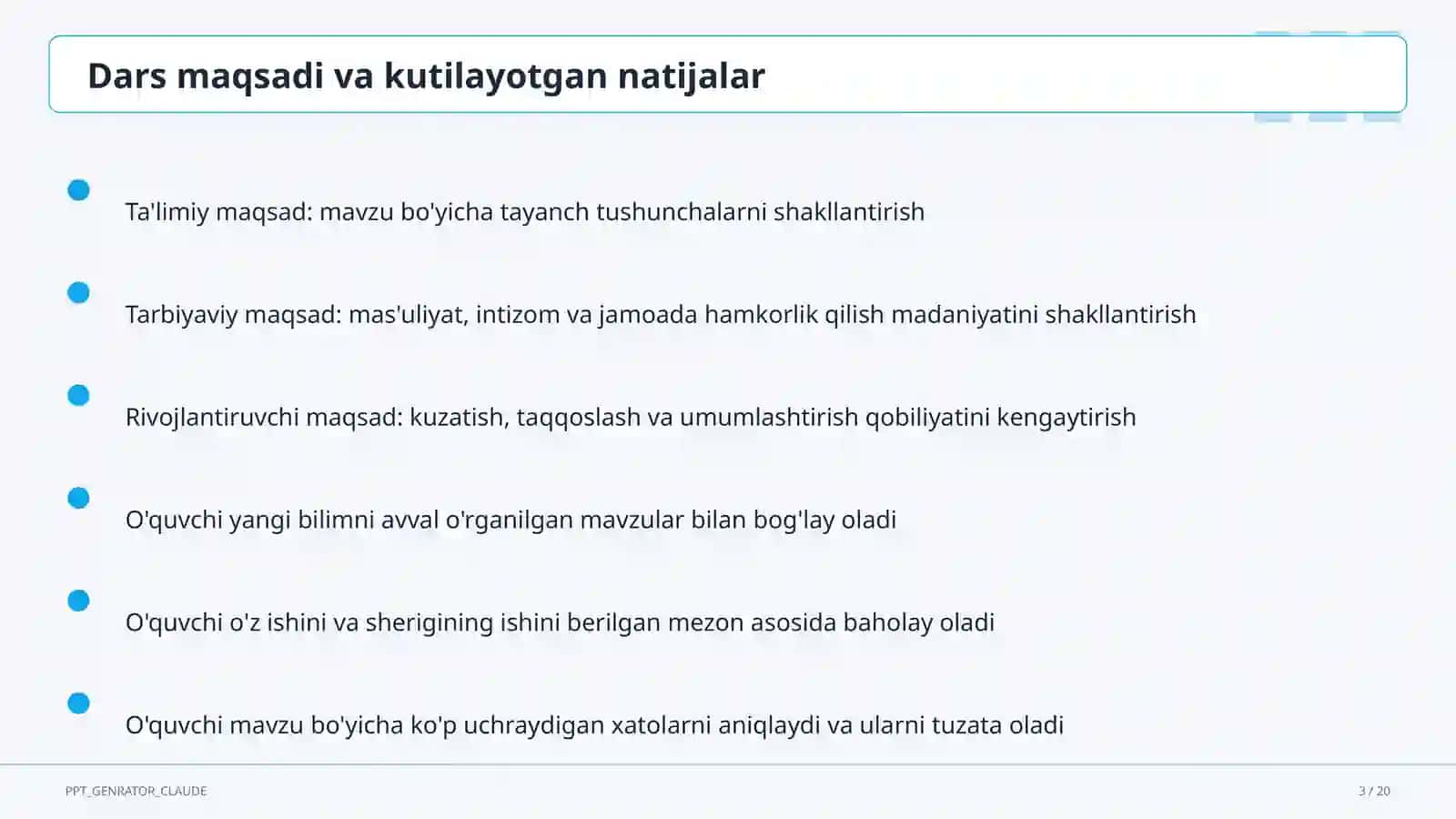 Algebraik kasrlar va ular ustida amallar (8-sinf) 3