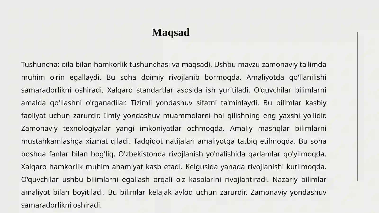 Oila bilan hamkorlik 3