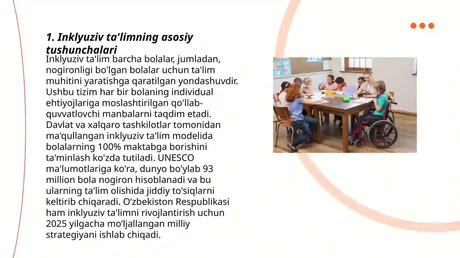 Inklyuziv ta'limning tamoyillari 3