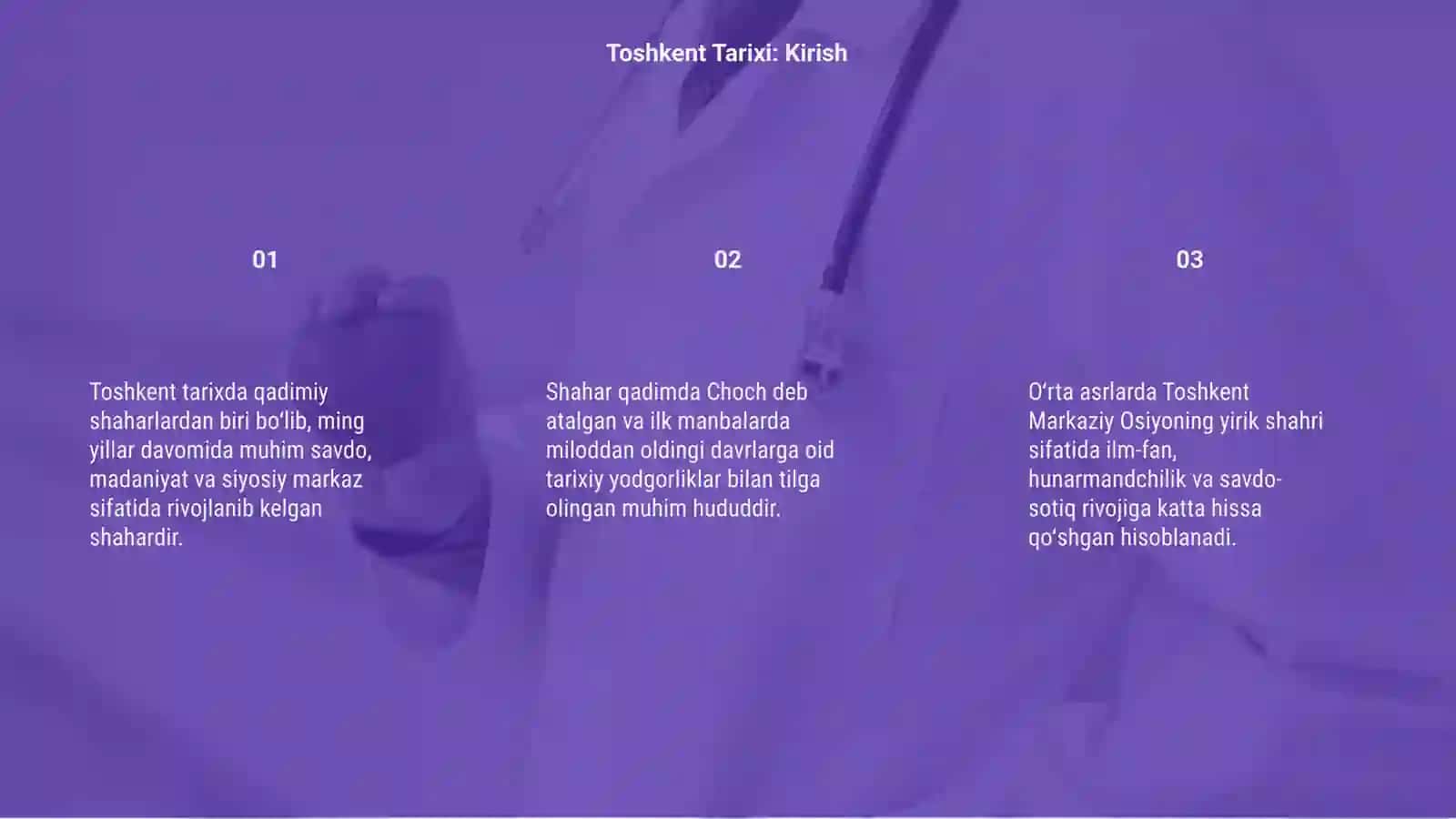 Toshkent Tarixi 3