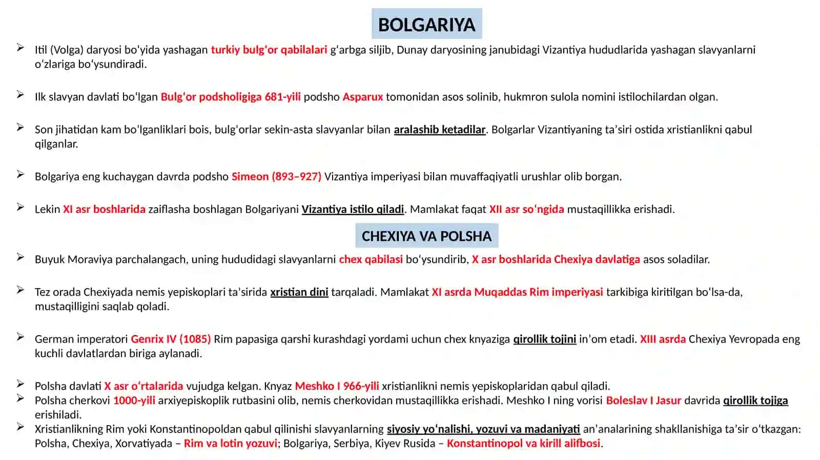 Slavyan davlatlarining tashkiltopishi 3