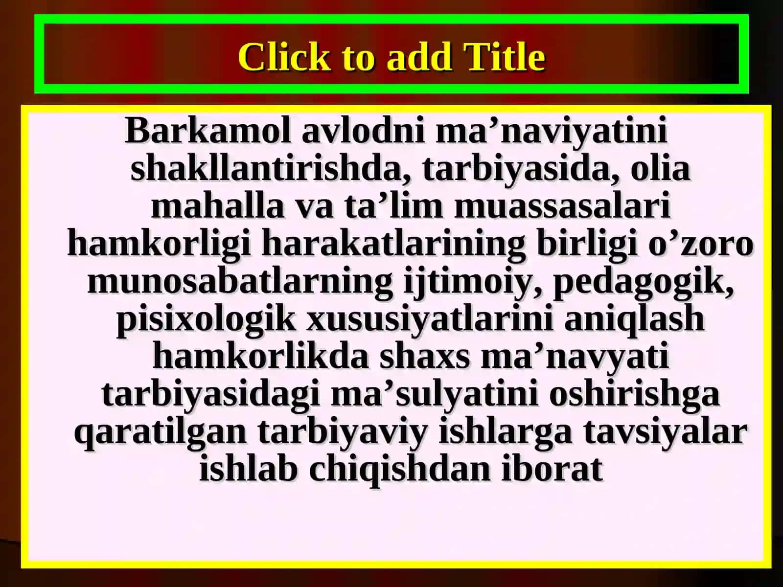 Barkamol avloddagi tarbiyaviy ishlar 3