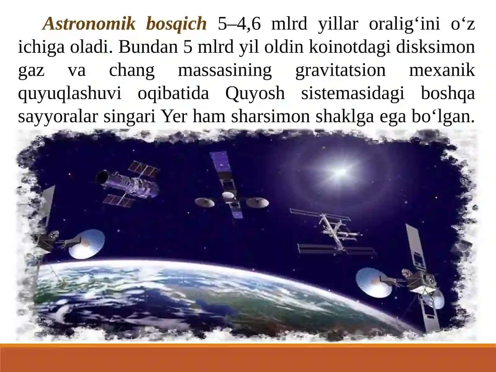 Yer yuzi tabiatining rivojlanish tarixi 3