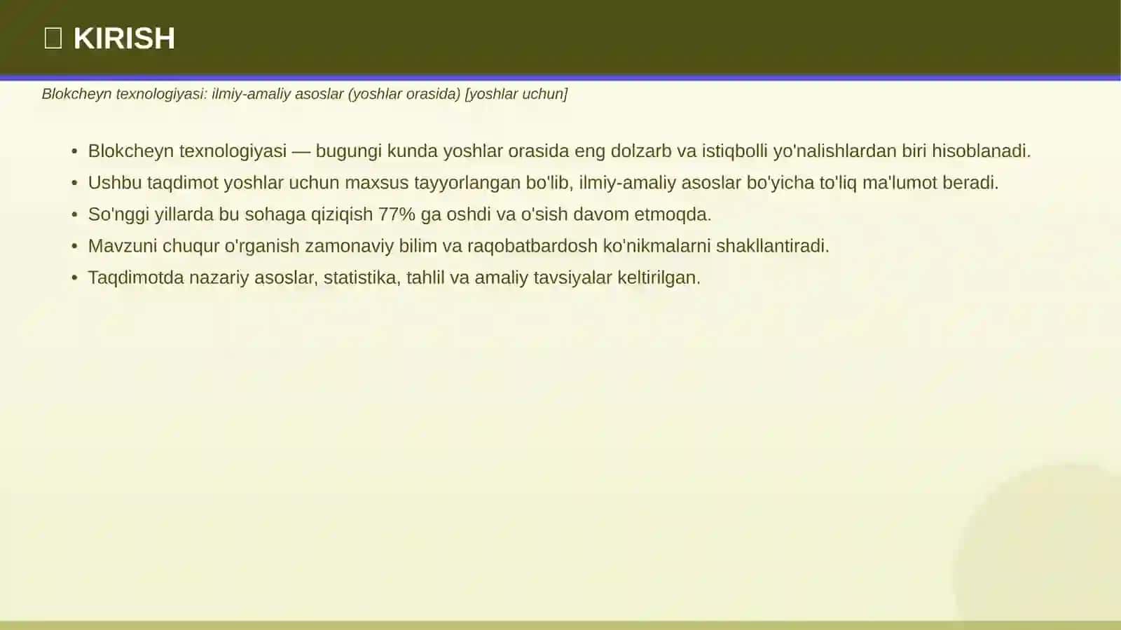 BLOKCHEYN TEXNOLOGIYASI 3