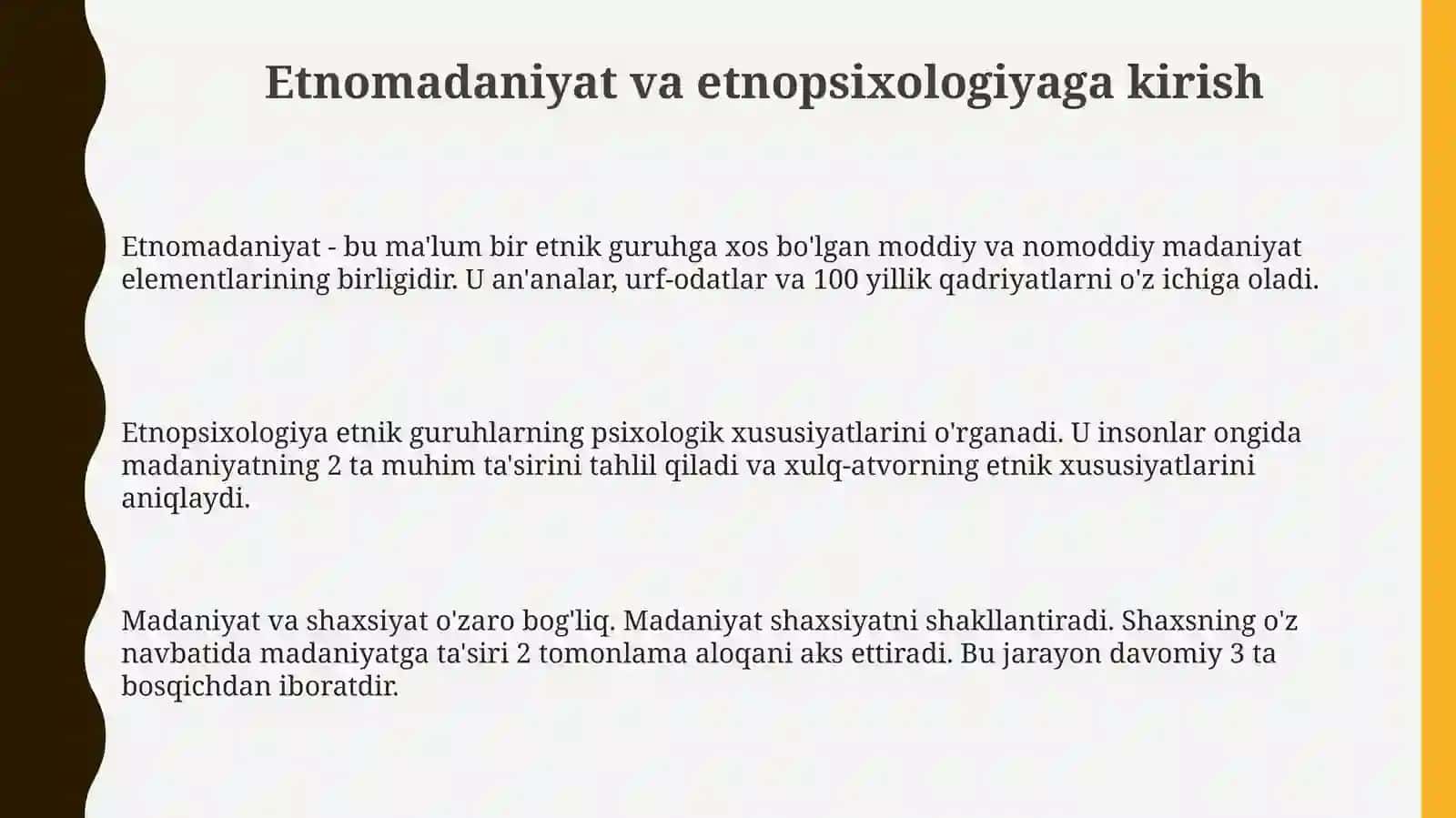 Etnomadaniyat va etnopsixologiya 3
