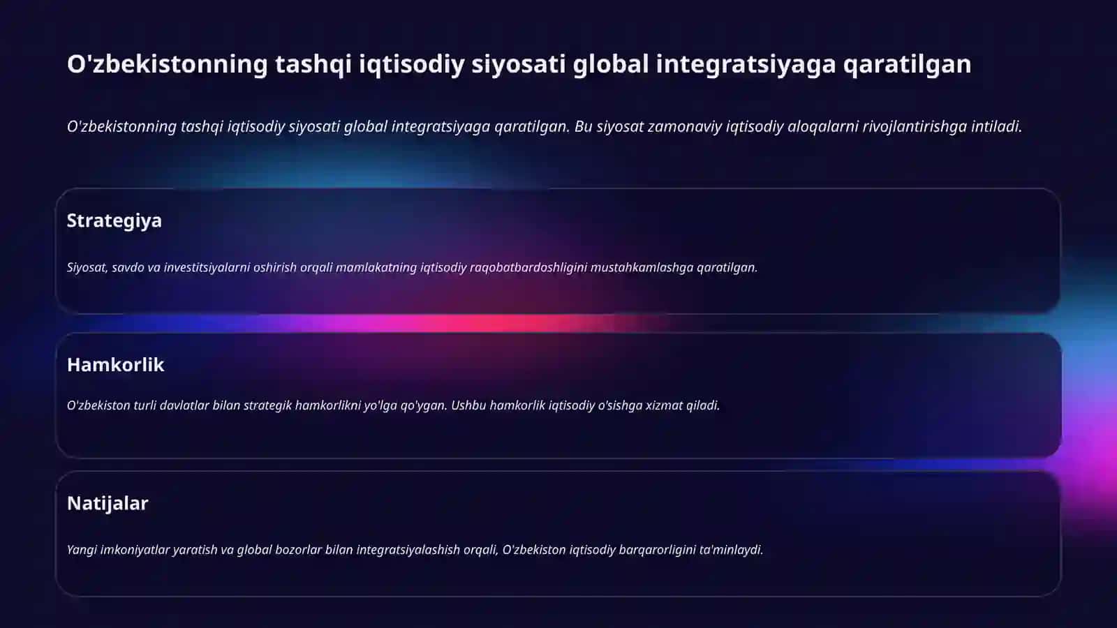 O'zbekistonda davlat tashqi iqtisodiy siyosati 3