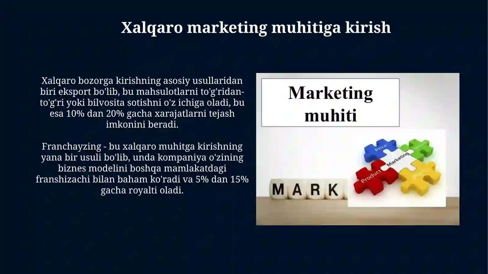Xalqaro marketingmuhiti 3