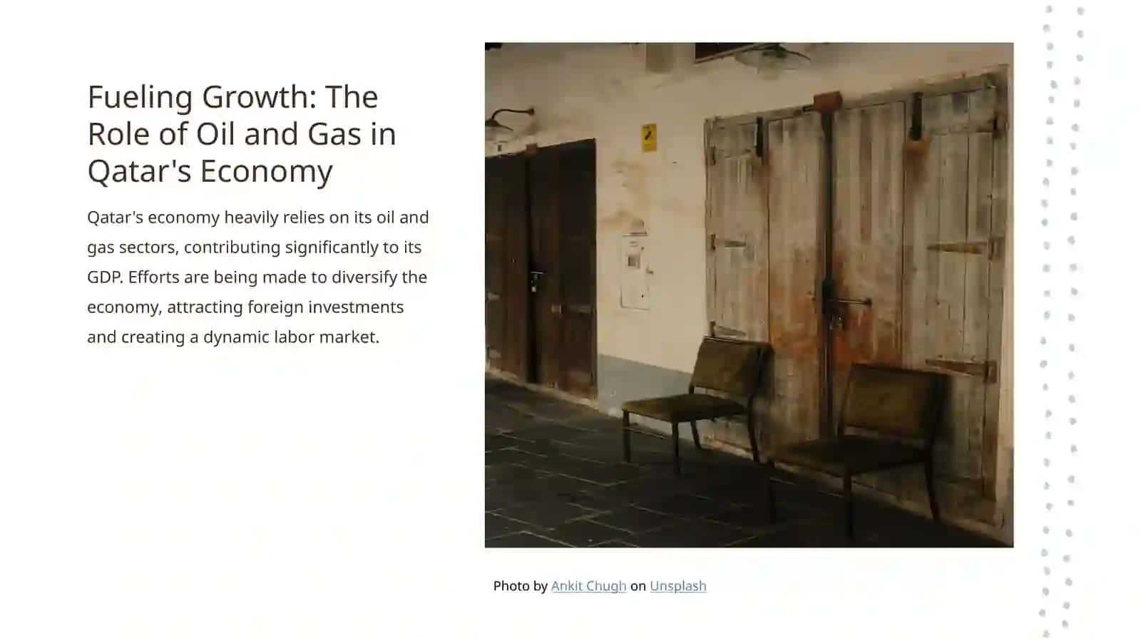 Economy of Qatar 3