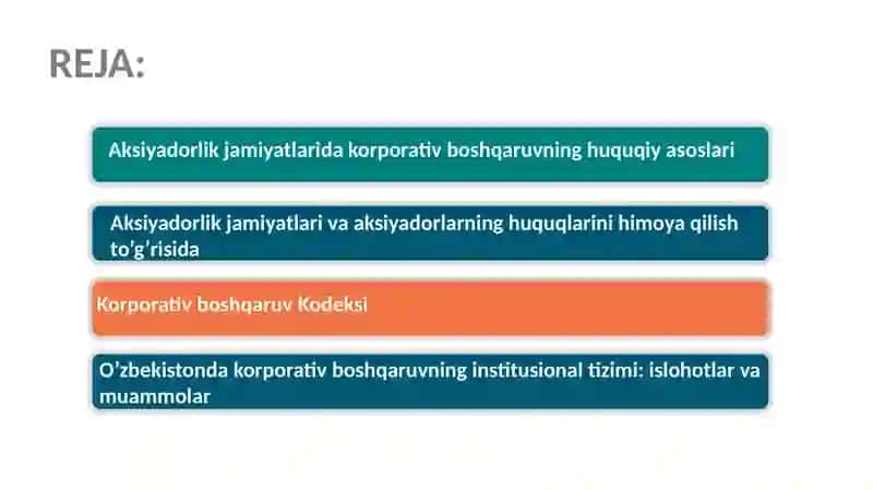 Korporativ boshqaruvning huquqiy va institutsional asoslari 3