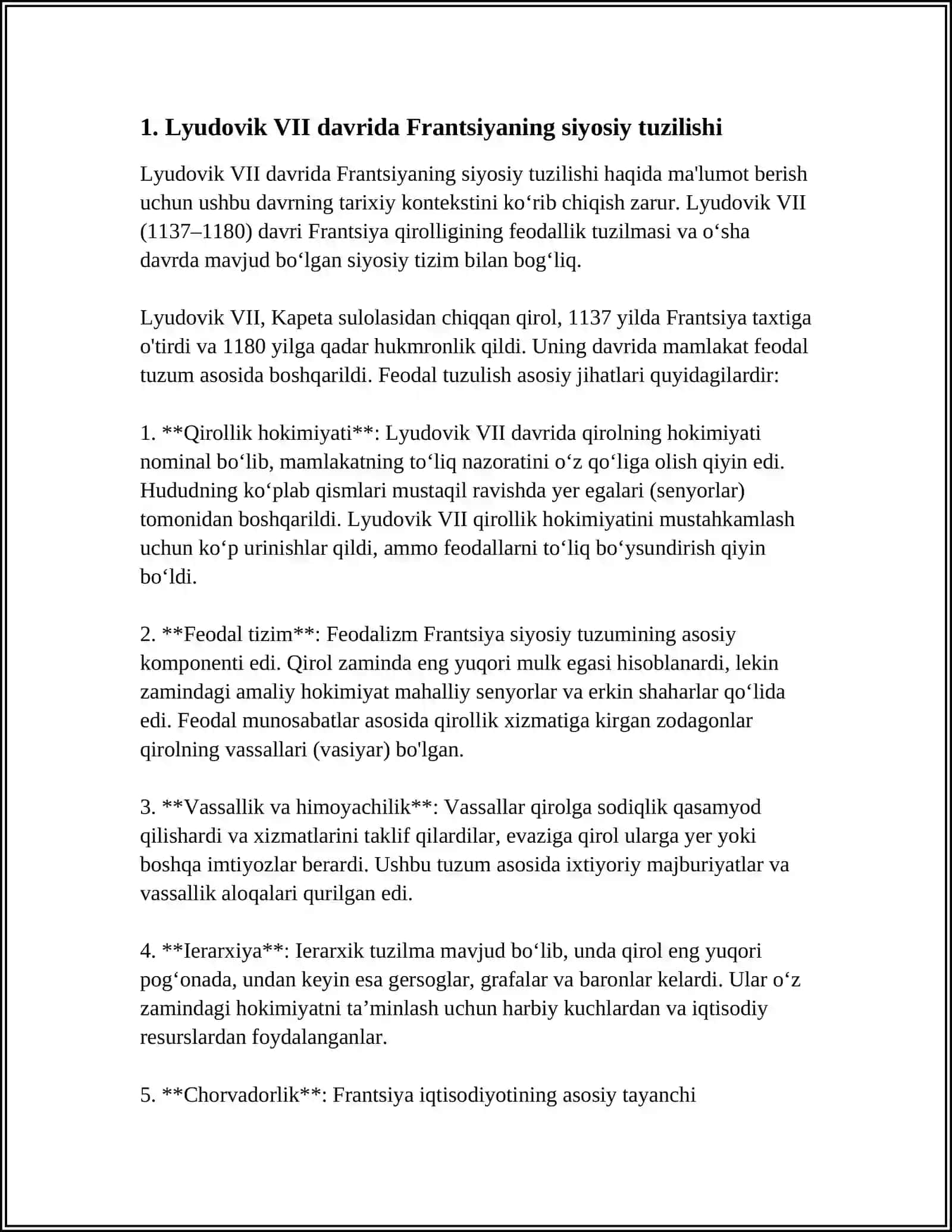LYUDOVIK VII DAVRIDA FRANSIYA 3