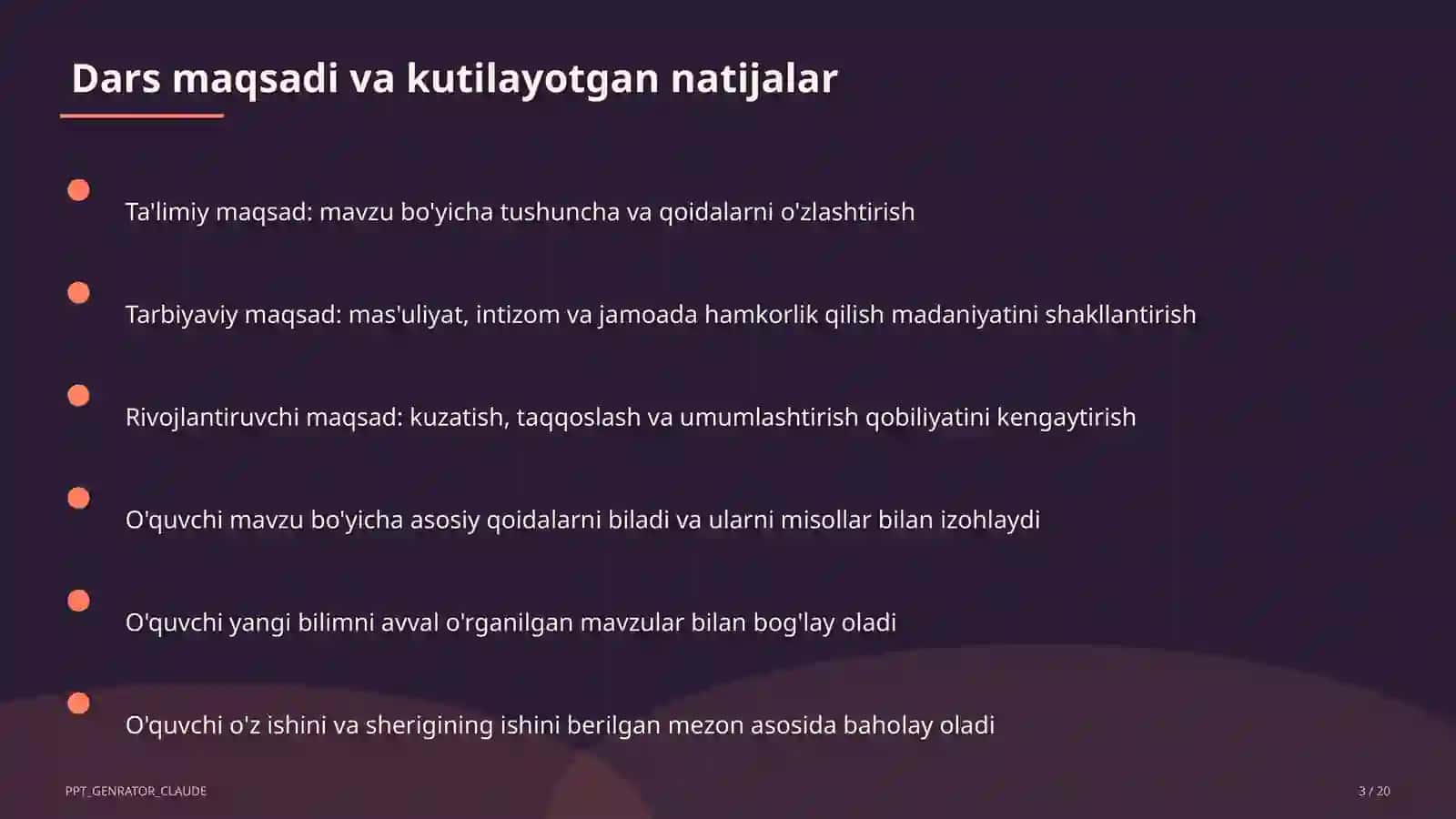 Oilaviy qadriyatlar va mas'uliyat (10-sinf) 3