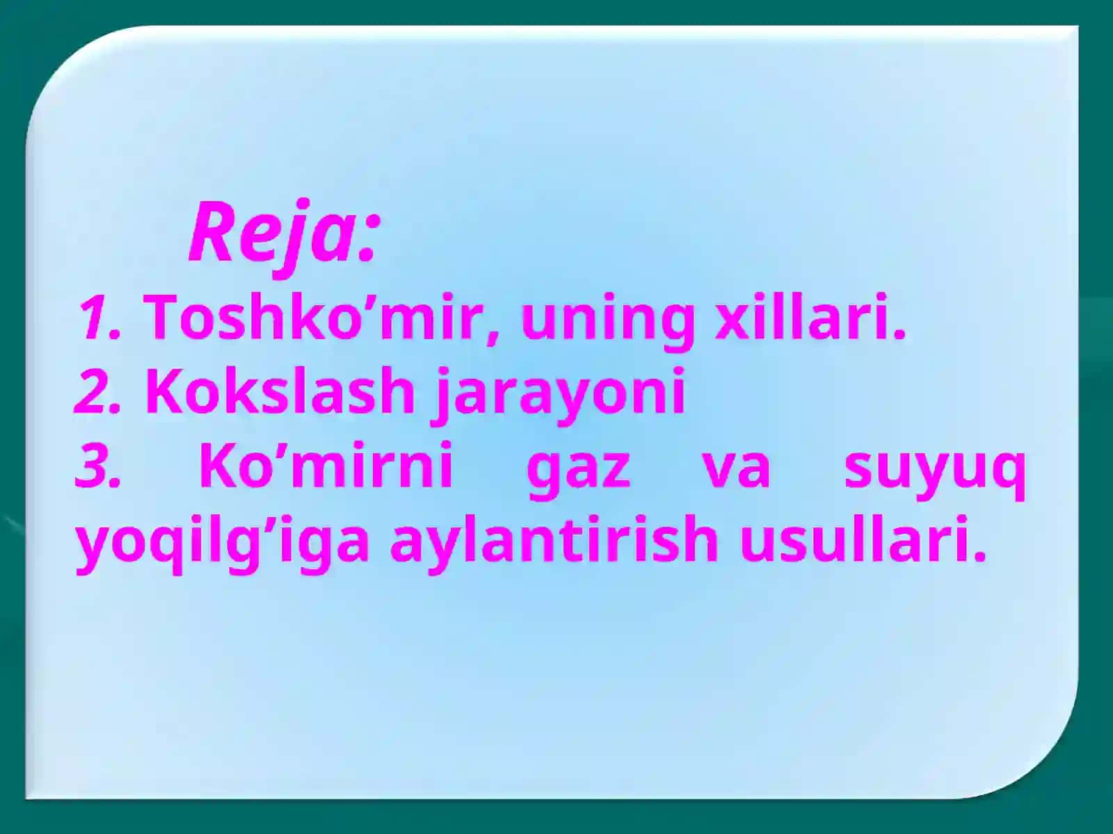 Toshko’mir, uning xillari 3