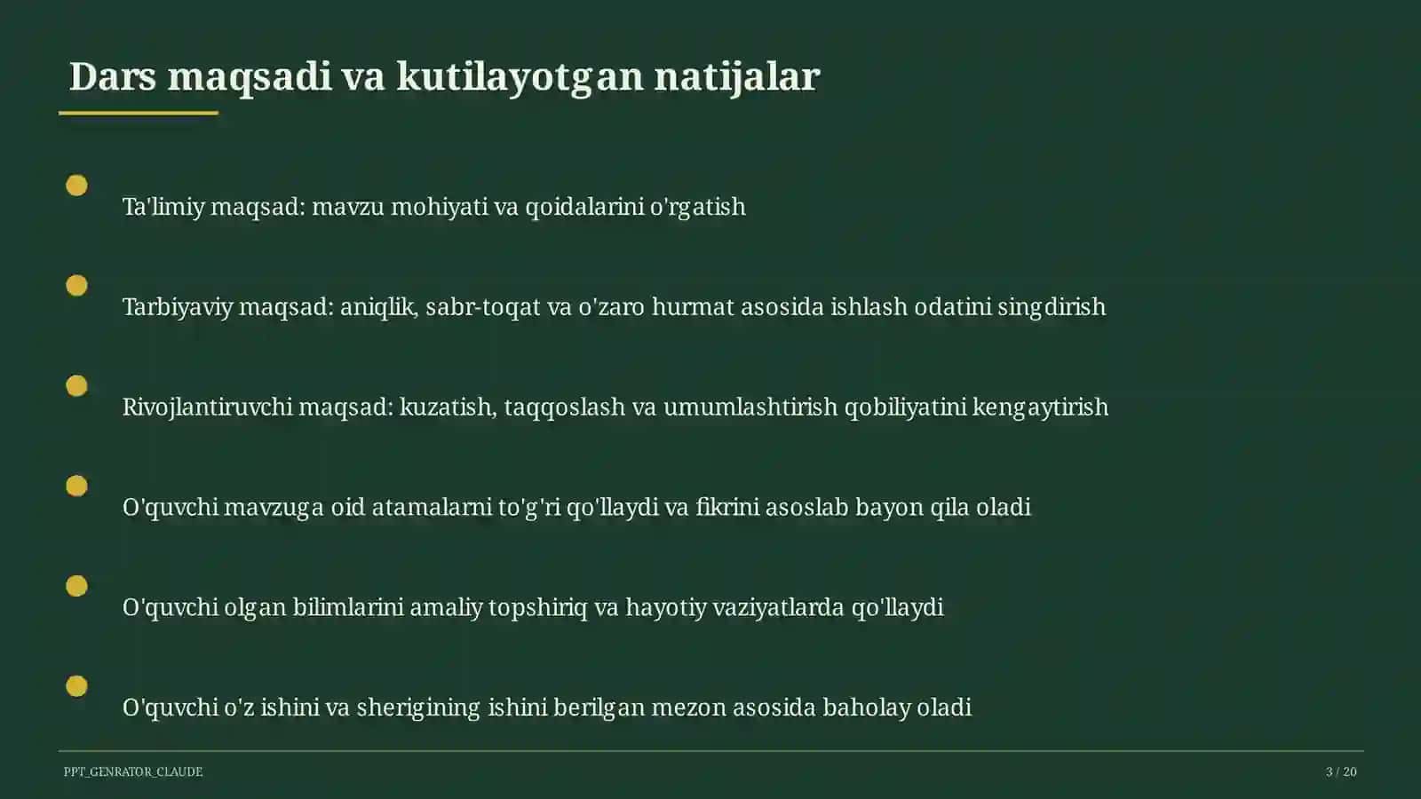 Startap va tadbirkorlik loyihasi (11-sinf) 3