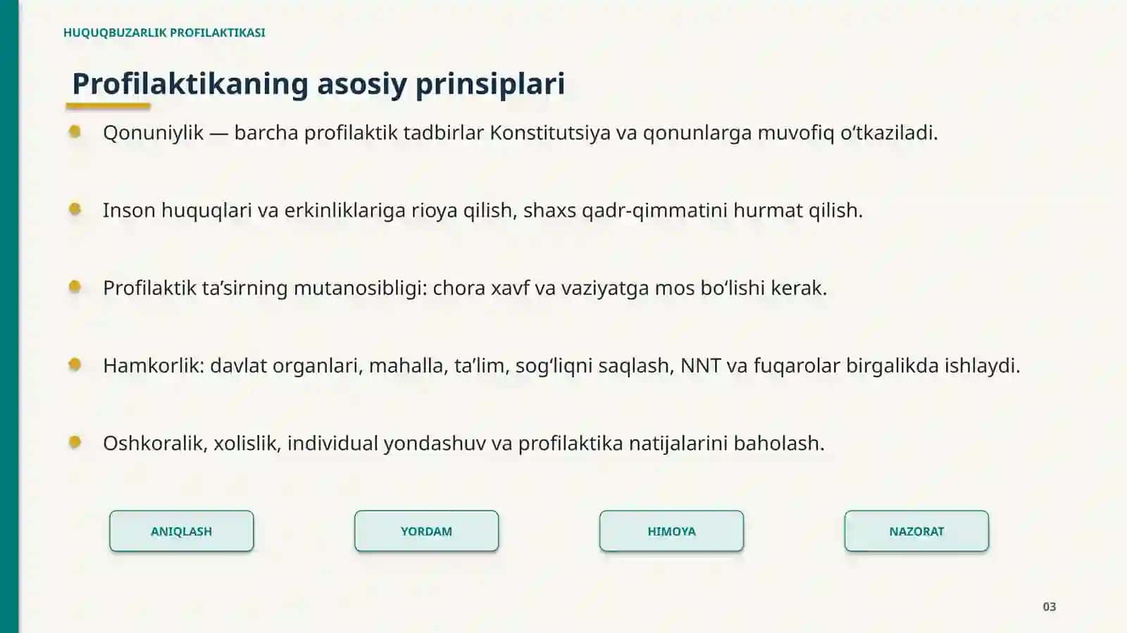 HUQUQBUZARLIK PROFILAKTIKASI 3
