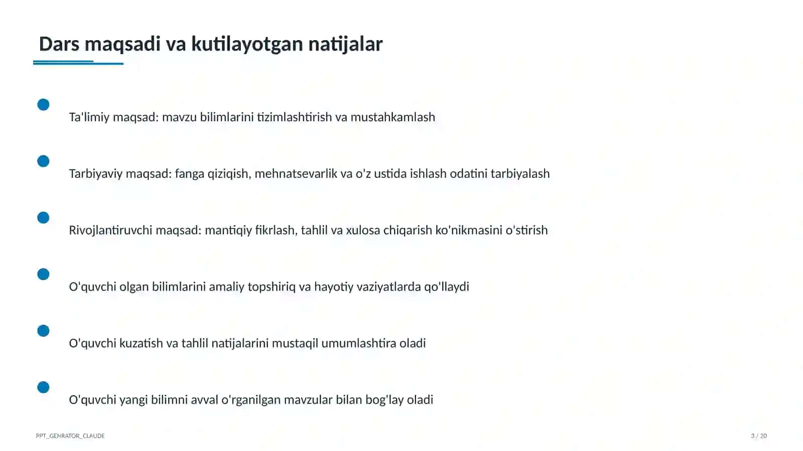 Sonli tengsizliklar va ularning xossalari (8-sinf) 3