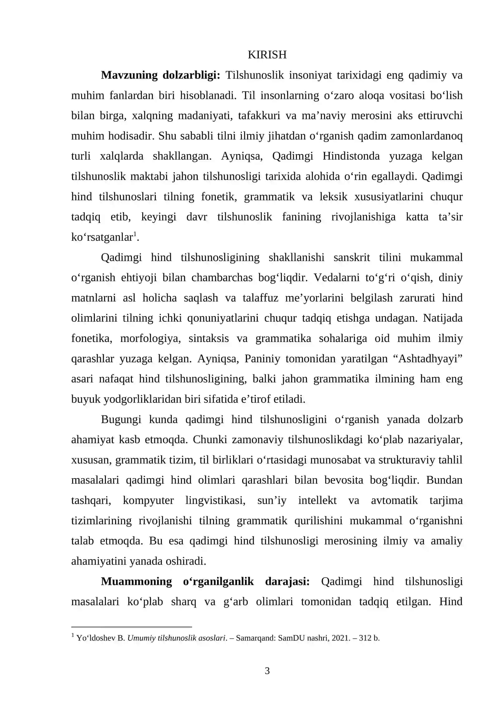 Qadmgi hind tilshunosligi 3