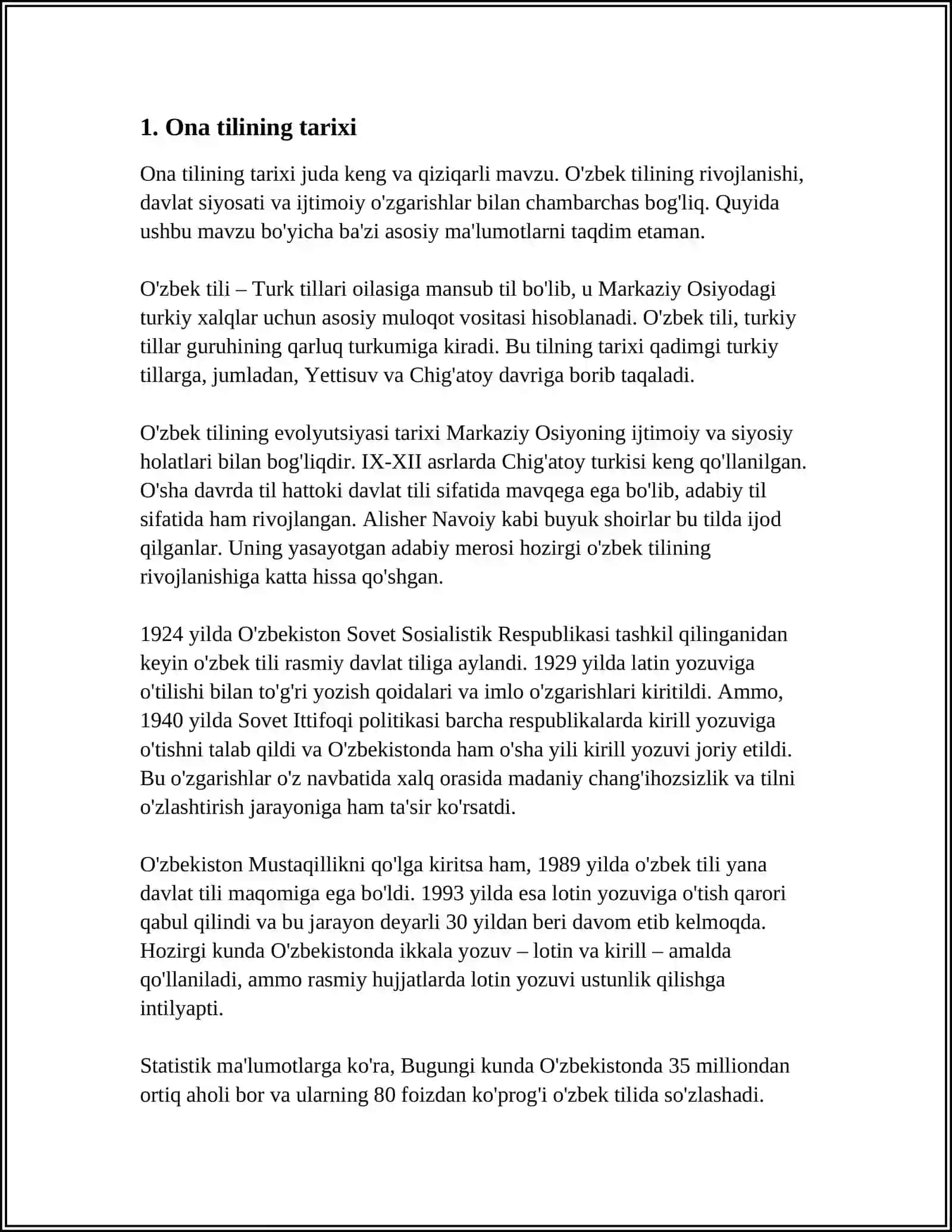 ONA TILIM JONU DILIM 3