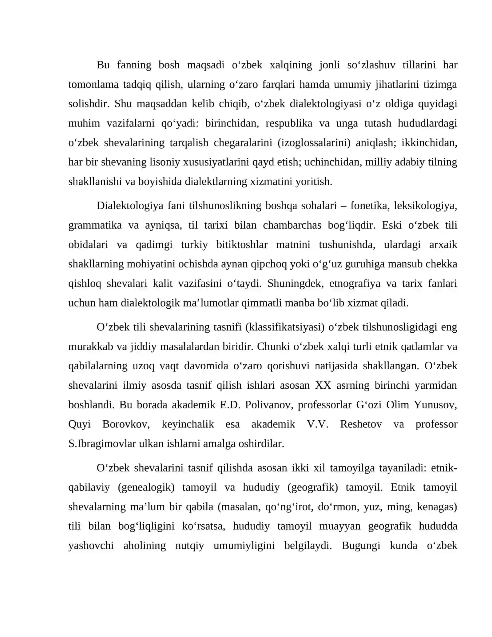 Oʻzbek tilining shevalari va dialektologiyasi 3