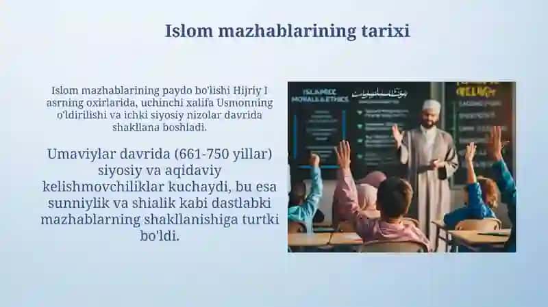 Islomdagi mazhablar 3