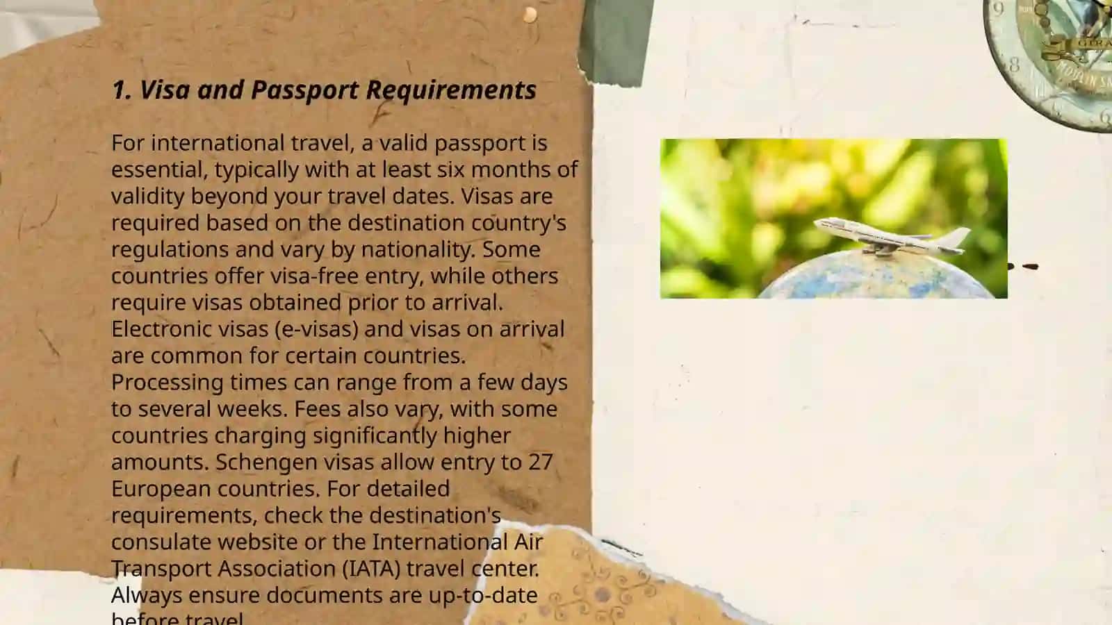International travel 3
